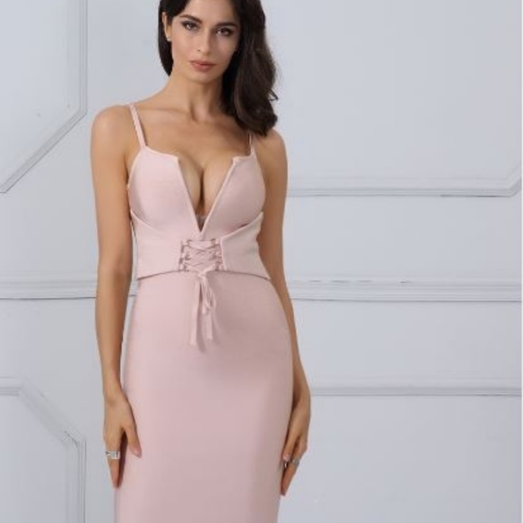 Bandage Tie Dress - Picture 3 of 8